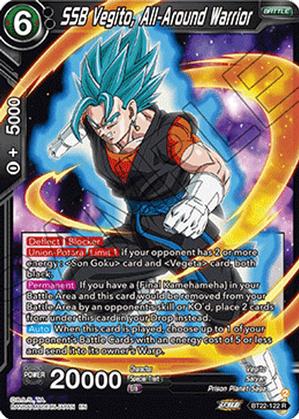 BT22-122: SSB Vegito, All-Around Warrior