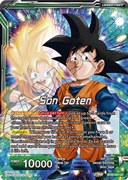 BT22-054: Son Goten // SS Son Gohan & SS Son Goten, Brothers (Foil)