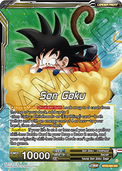 BT22-081: Son Goku // Son Goku & Korin, Martial Discipline (Foil)