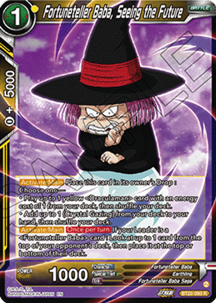 BT22-093: Fortuneteller Baba, Seeing the Future (Foil)