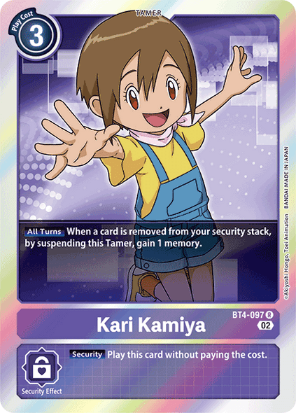 BT4-097: Kari Kamiya (RB01 Foil Reprint)