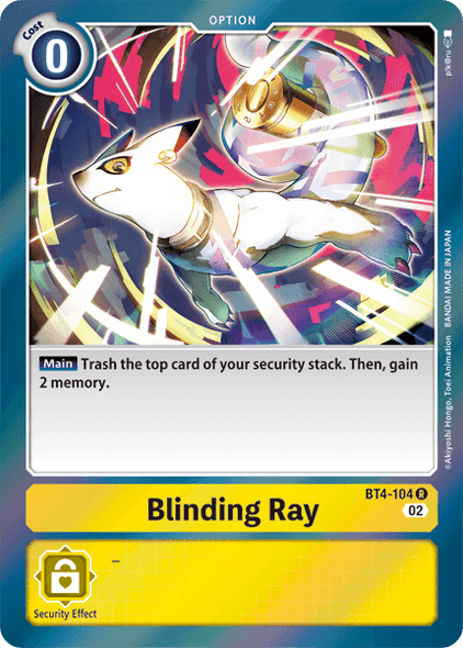 BT4-104: Blinding Ray (RB01 Foil Reprint)