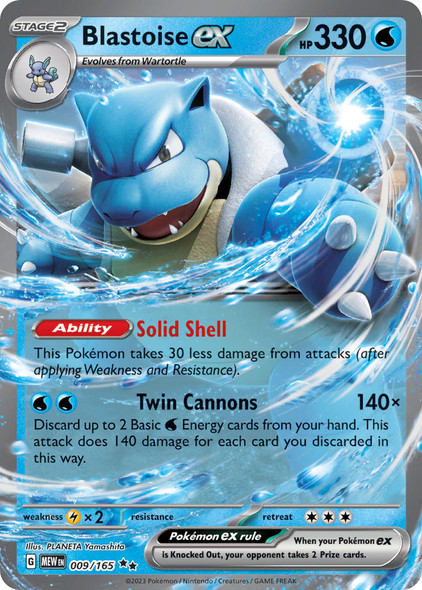 009/165: Blastoise ex