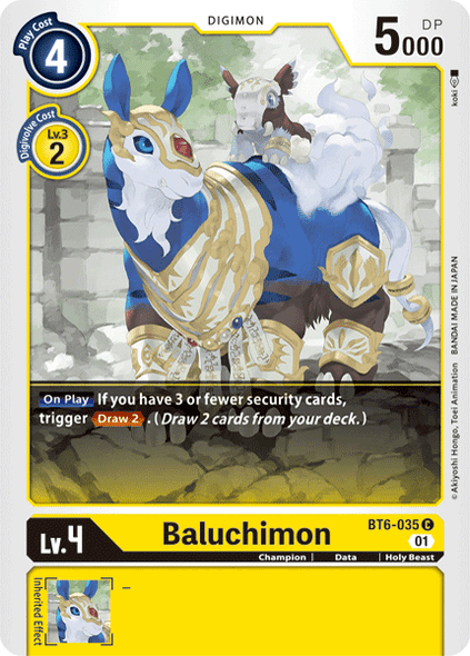 BT6-035: Baluchimon