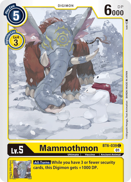 BT6-039: Mammothmon