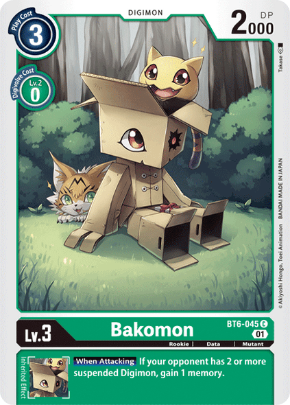 BT6-045: Bakomon