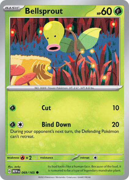 069/165: Bellsprout (Reverse Holo)