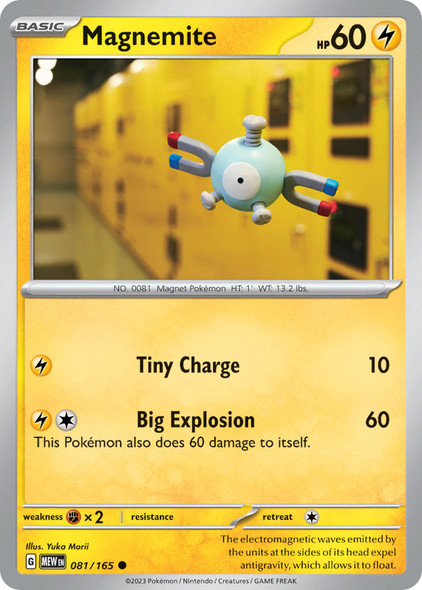 081/165: Magnemite (Reverse Holo)