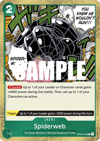 OP04-035: Spiderweb