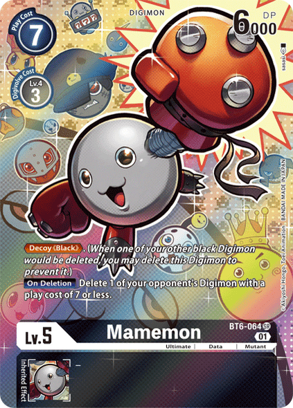 BT6-064: Mamemon Alternate Art