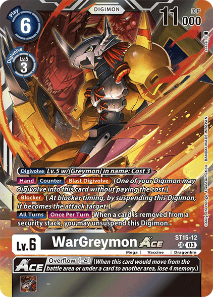 ST15-12: WarGreymon Ace