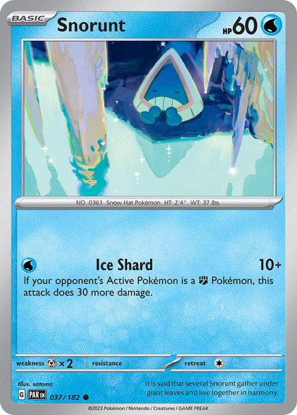 SV04-037/182: Snorunt