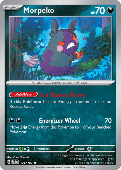 SV04-121/182: Morpeko (Reverse Holo)