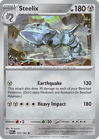 SV04-125/182: Steelix (Reverse Holo)