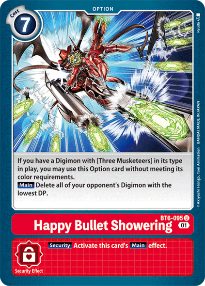 BT6-095: Happy Bullet Showering