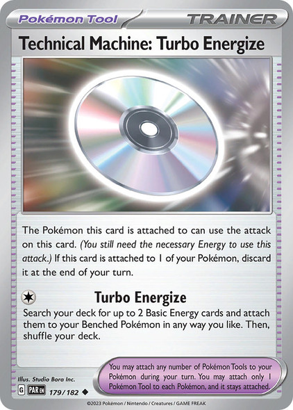 SV04-179/182: Technical Machine: Turbo Energize (Reverse Holo)