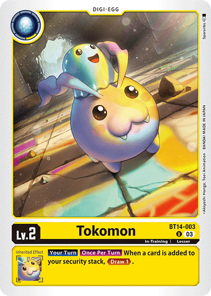 BT14-003: Tokomon