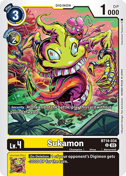 BT14-034: Sukamon