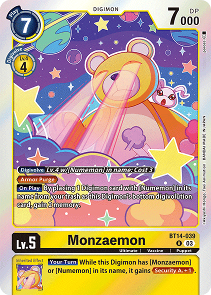 BT14-039: Monzaemon