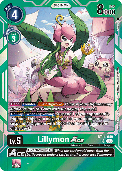 BT14-049: Lillymon ACE