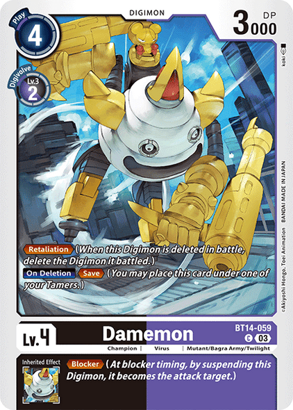 BT14-059: Damemon