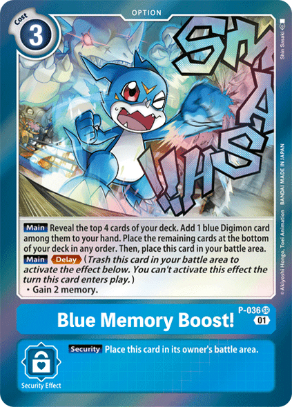 P-036: Blue Memory Boost!