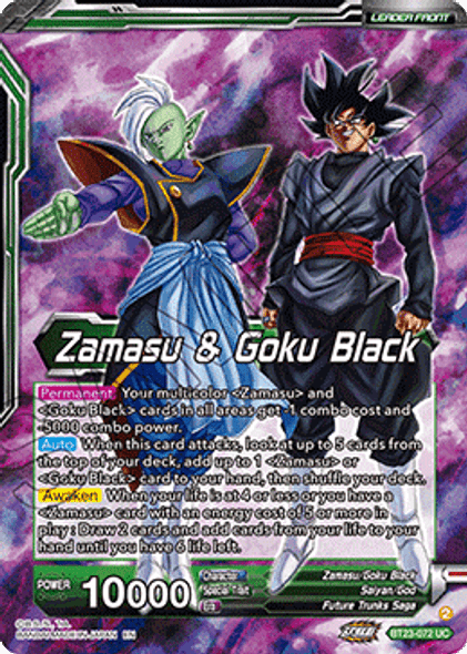 BT23-072: Zamasu & Goku Black