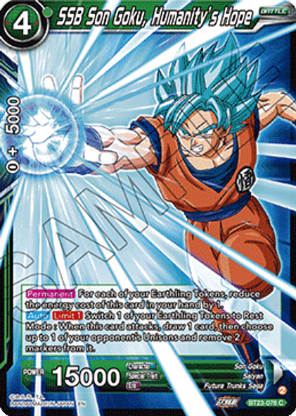 BT23-078: SSB Son Goku, Humanity's Hope