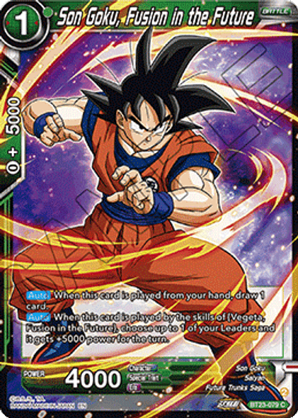 BT23-079: Son Goku, Fusion in the Future