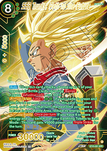 BT23-081: SS2 Trunks, Path to the Future (SPR)