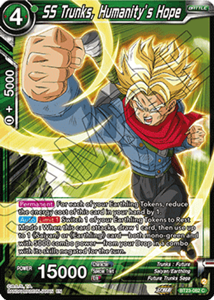 BT23-082: SS Trunks, Humanity's Hope