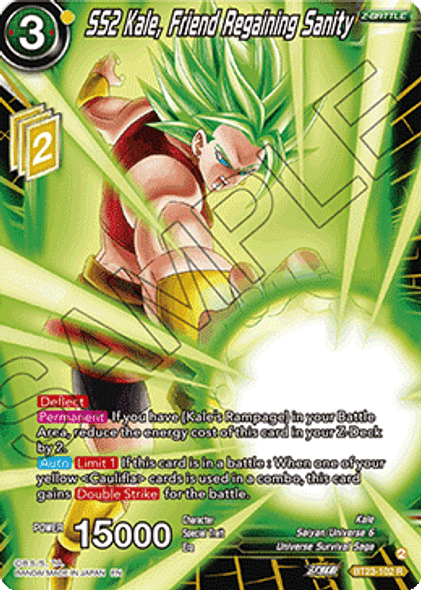 BT23-102: SS2 Kale, Friend Regaining Sanity