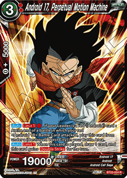 BT23-024: Android 17, Perpetual Motion Machine (Foil)