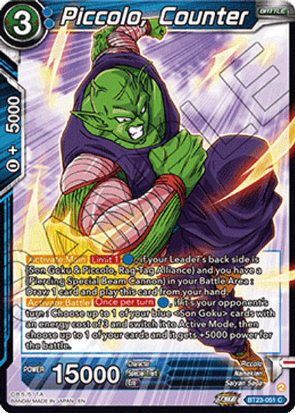 BT23-051: Piccolo, Counter (Foil)