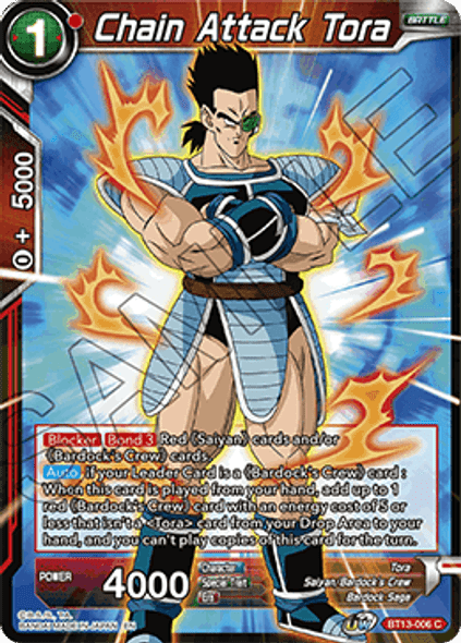 BT13-006: Chain Attack Tora