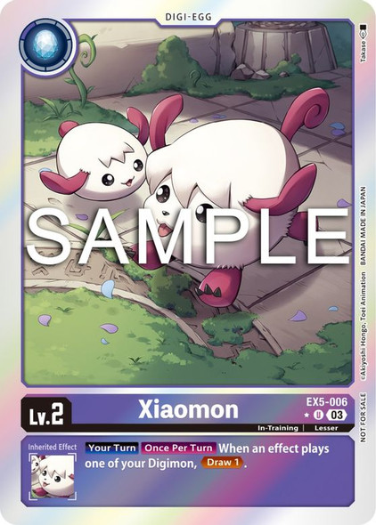 EX5-006: Xiaomon (Animal Colosseum Box Promotion Pack)