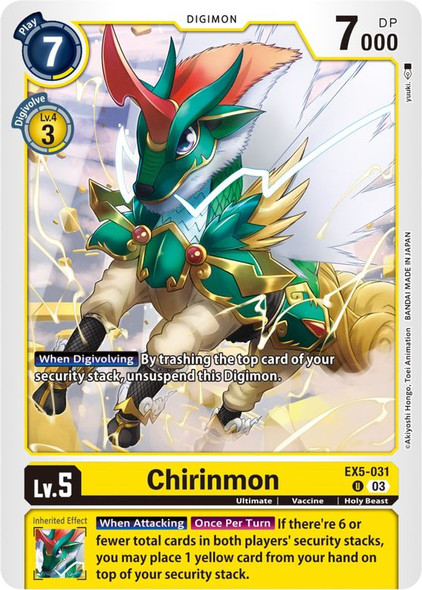 EX5-031: Chirinmon