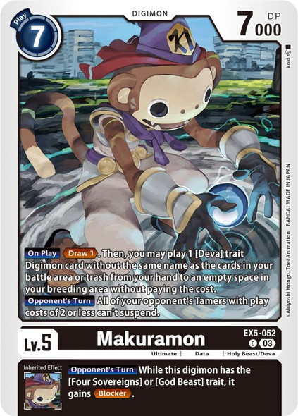 EX5-052: Makuramon