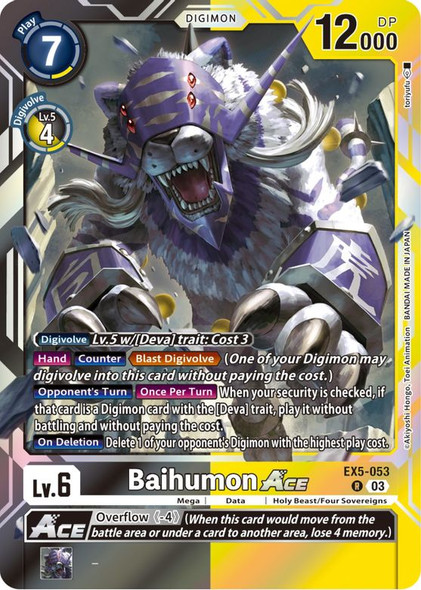 EX5-053: Baihumon Ace