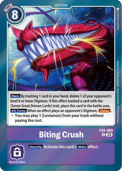 EX5-069: Biting Crush