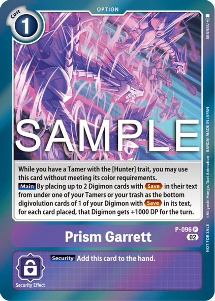 P-096: Prism Garrett (3rd Anniversary Update Pack)