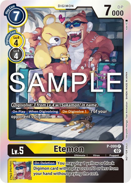 P-099: Etemon (Limited Card Pack Ver.2)
