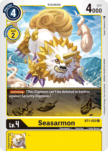 BT1-052: Seasarmon