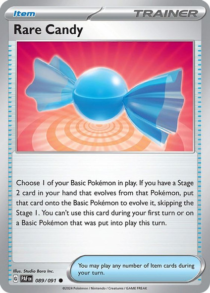 PAF-089/091: Rare Candy (Reverse Holo)