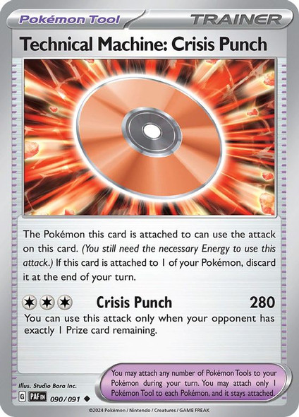 PAF-090/091: Technical Machine: Crisis Punch (Reverse Holo)