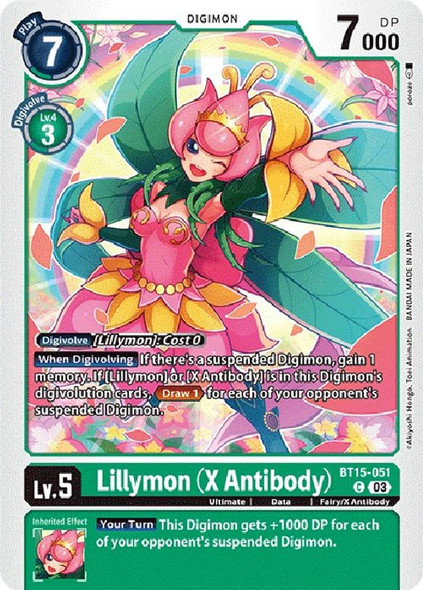 BT15-051: Lillymon (X Antibody)