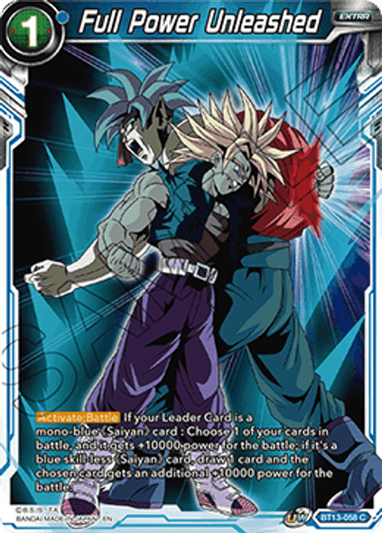 BT13-058: Full Power Unleashed