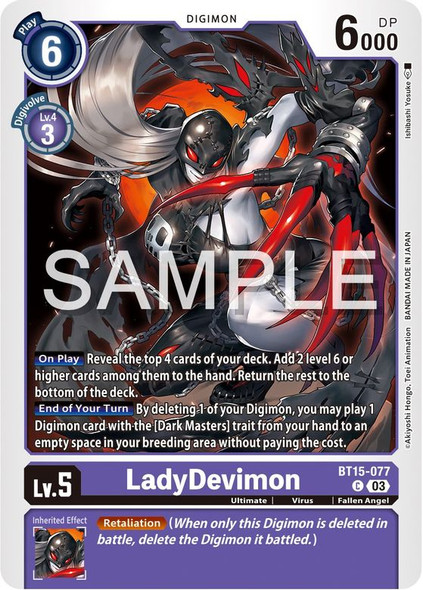 BT15-077: LadyDevimon