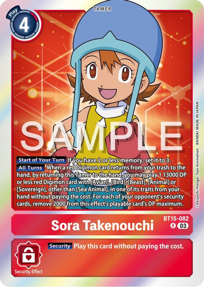 BT15-082: Sora Takenouchi