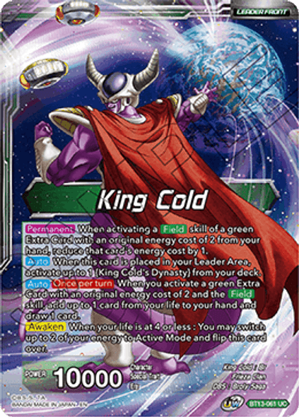 BT13-061: King Cold // King Cold, Ruler of the Galactic Dynasty